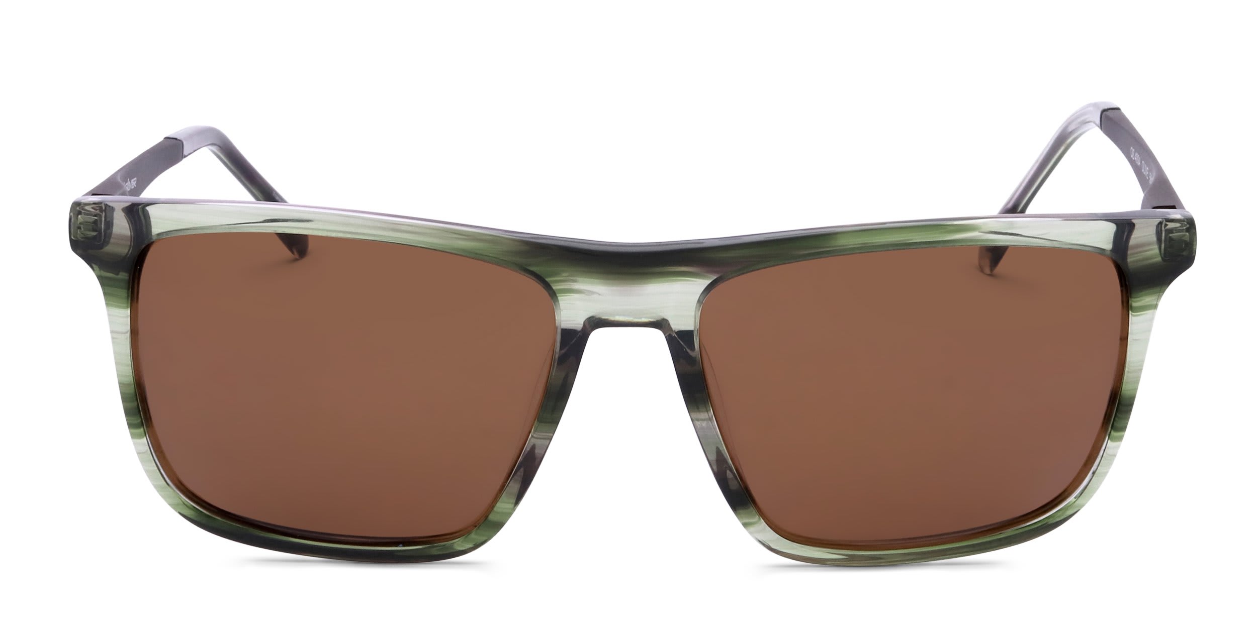 Quiksilver QS4004 Green, Brown glasses - Green - Frontal View