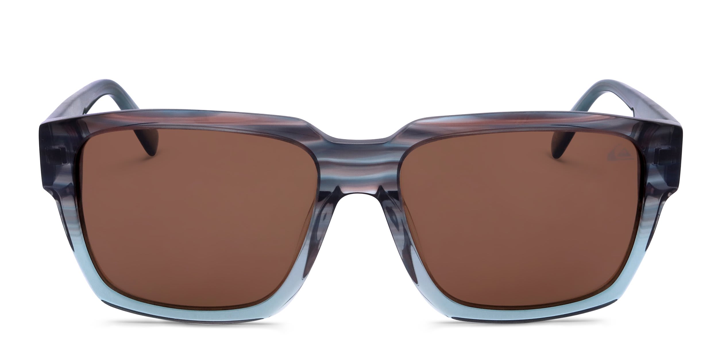 Quiksilver QS4015 Blue, Brown, Multicolor glasses - Blue / Brown / Multicolor - Frontal View