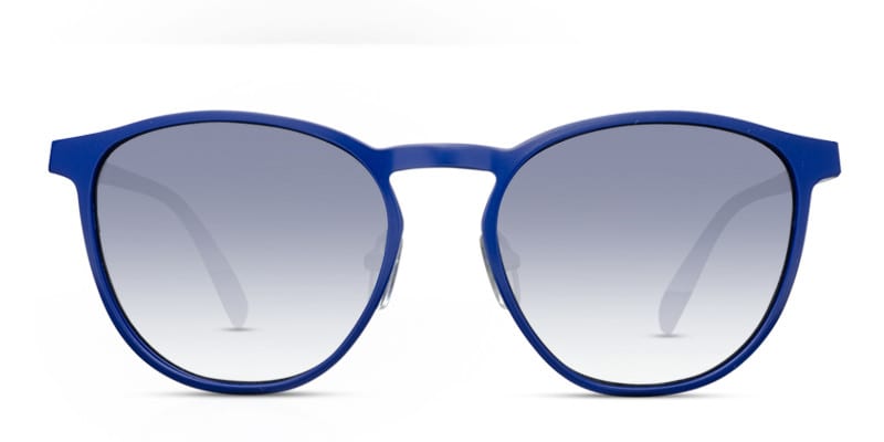 Bjorn Blue Round Full Frame sunglasses - front