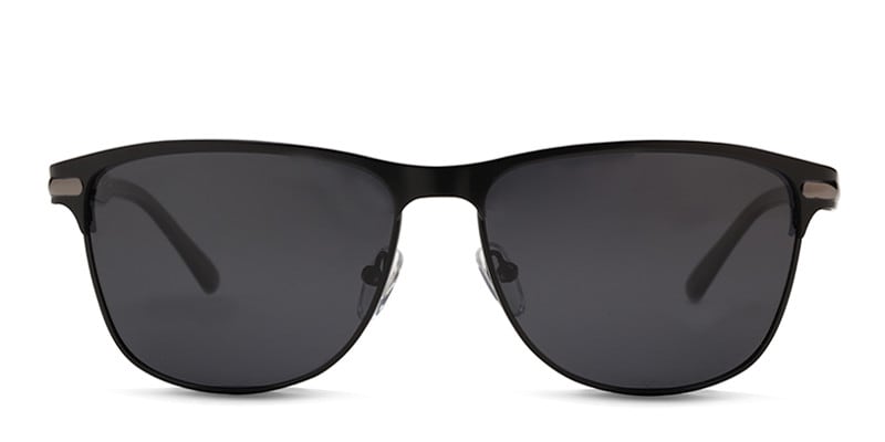 Litt Black Square Full Frame sunglasses - front