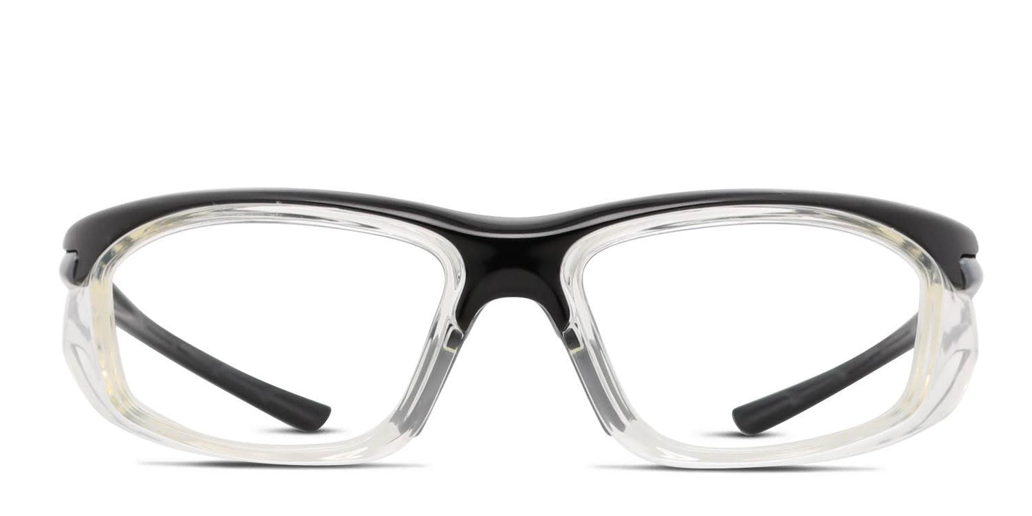 Pentax A2500 Black, Clear glasses - Black / Clear - Frontal View