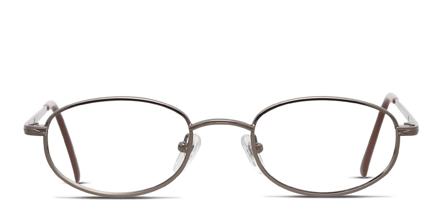 Pentax Alpha Gunmetal, Brown glasses - Gunmetal / Brown - Frontal View