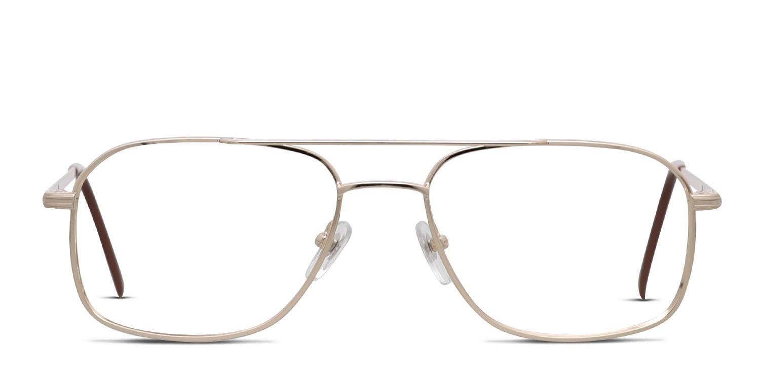 Pentax Beta Gold Eyeglasses | Includes Free Rx Lenses | GlassesUSA.com