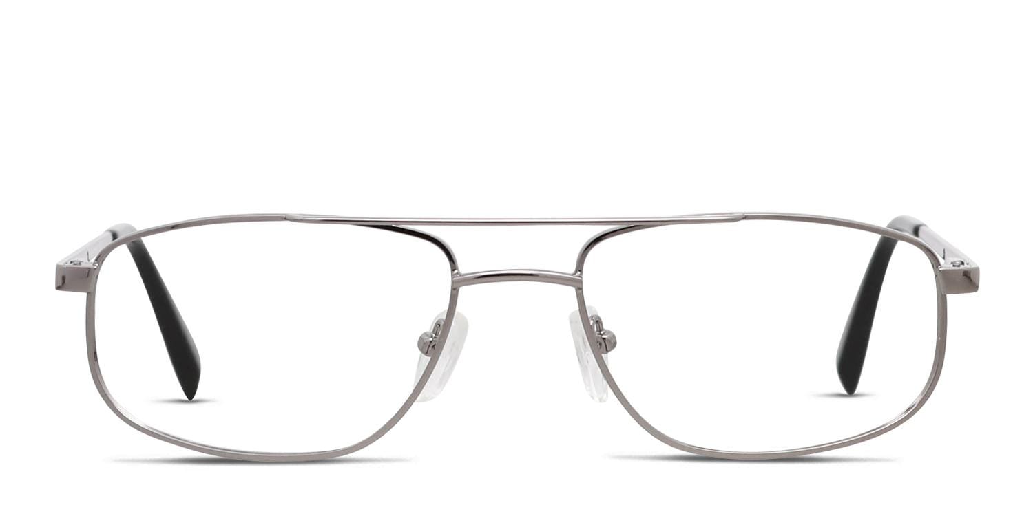 Pentax DP610 Gunmetal glasses - Gunmetal - Frontal View