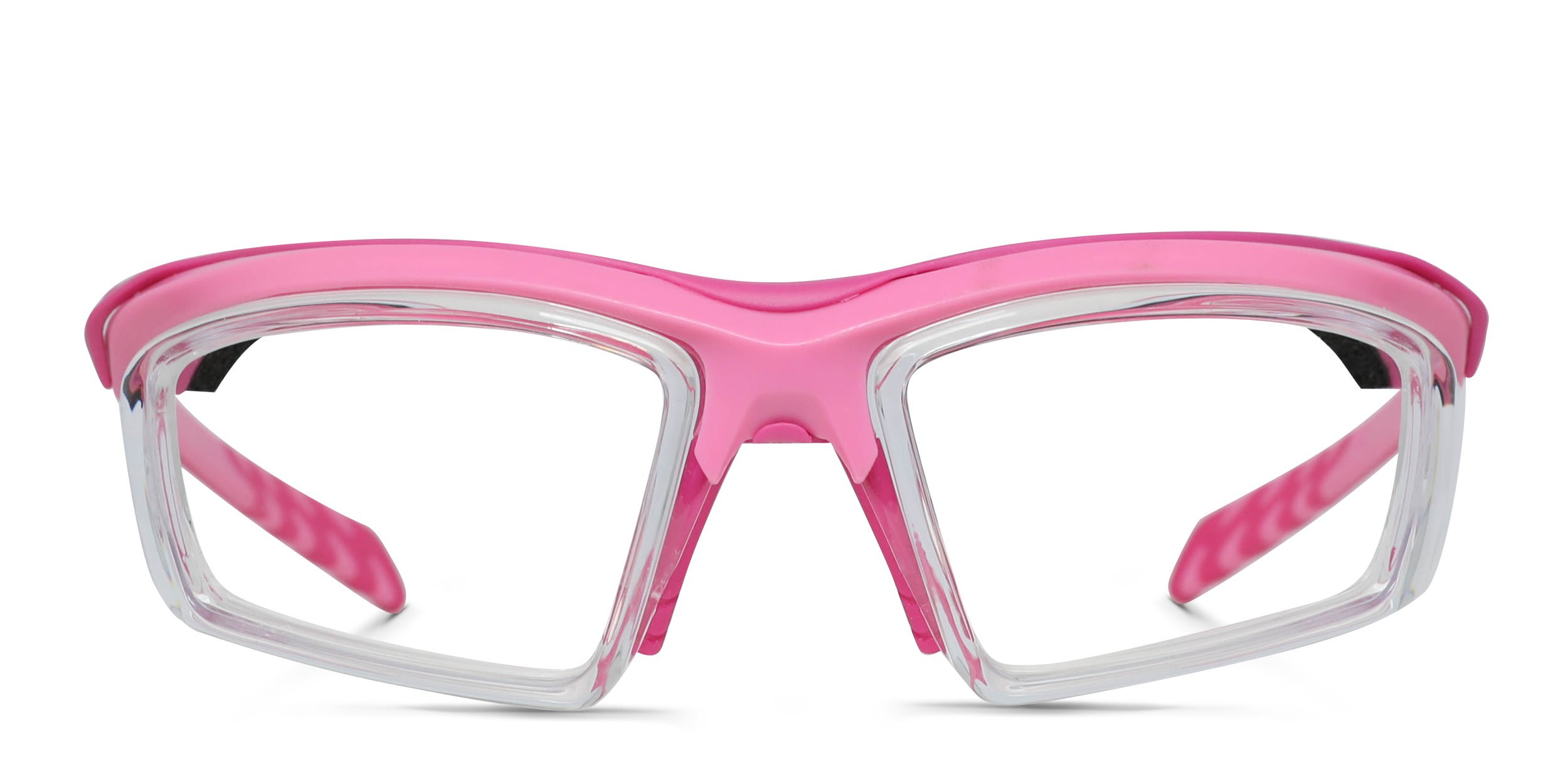 ArmouRx 6008 Pink, Clear glasses - Pink / Clear - Frontal View