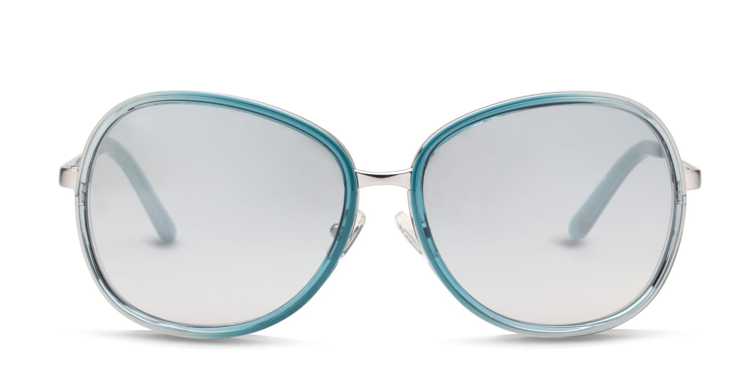 Calvin Klein CK7314S Teal NA Oversized Full Frame sunglasses - front