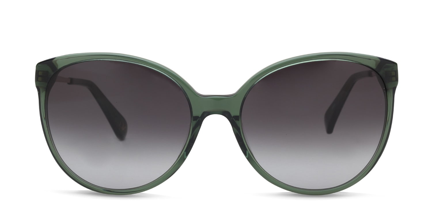 Diane Von Furstenberg Shosheba Emerald NA Oversized Full Frame sunglasses - front