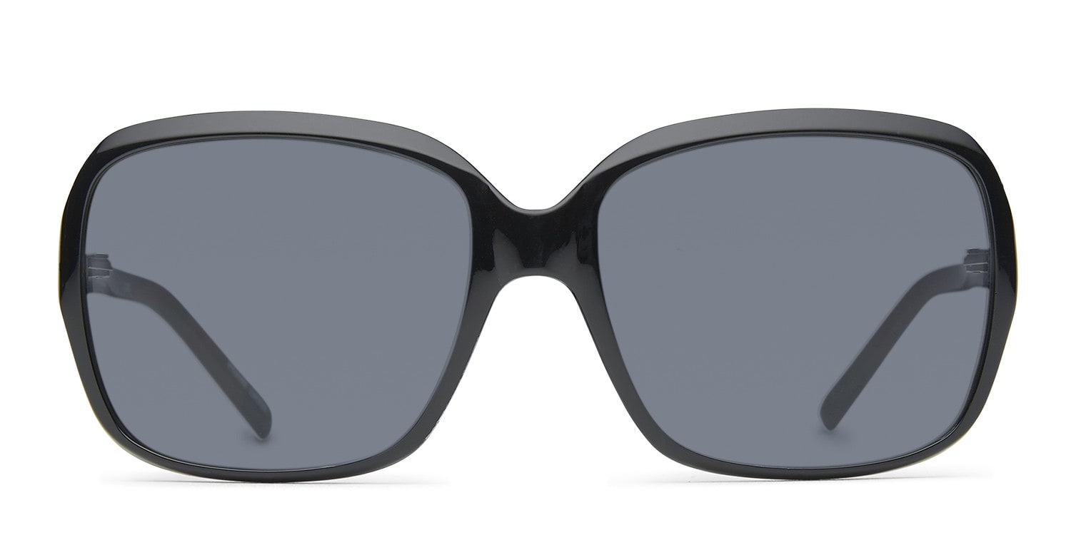 Converse The Entertainer Black NA Oversized Full Frame sunglasses - front