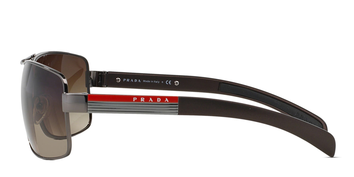 Prada PS 54IS Gunmetal/Brown