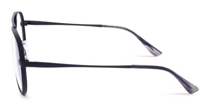 Quiksilver QS1015 Black glasses - Black - Side View