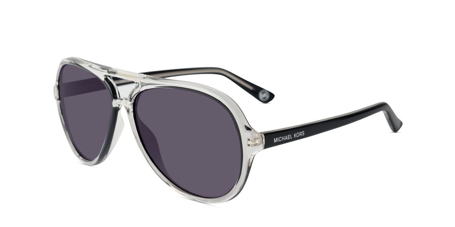 Michael Kors Caicos Clear w/Black NA