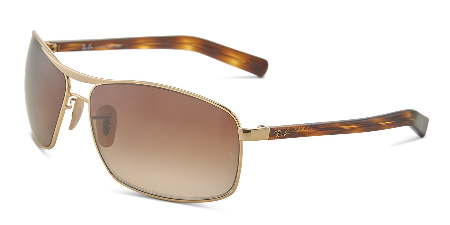 Ray-Ban 3470L Gold w/Tortoise (Non-Rx-able)
