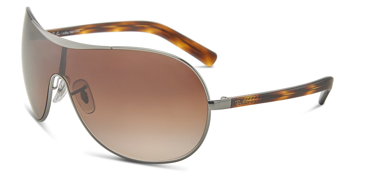 Ray-Ban 3455L Gunmetal w/Tortoise (Non-Rx-able)