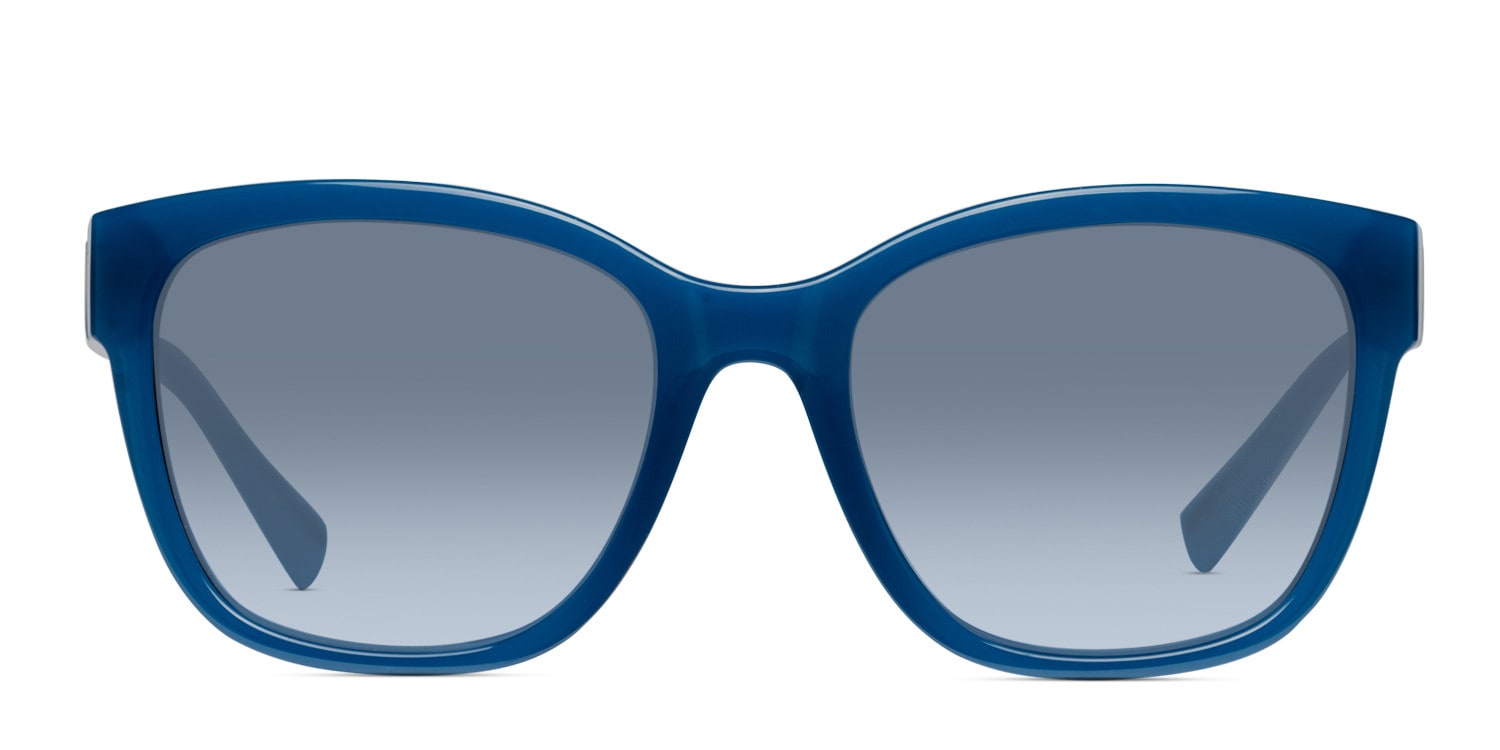 Armani Exchange 4046S Navy Blue NA Oversized Full Frame sunglasses - front