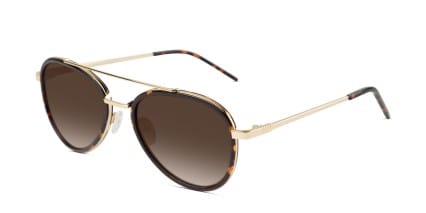 Ottoto Glasgow Tortoise glasses - Tortoise - Angle View