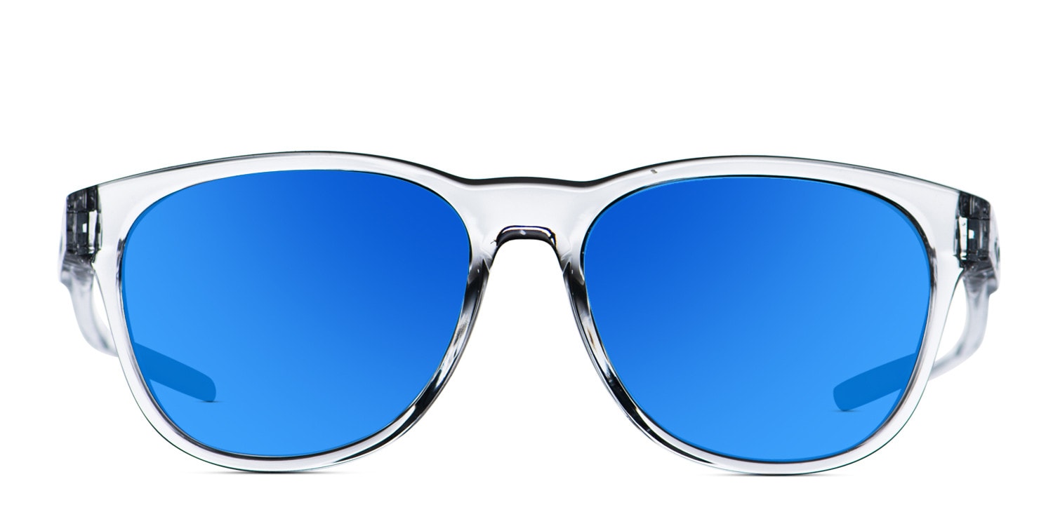Oakley Stringer Clear Square, Wayframe Full Frame sunglasses - front