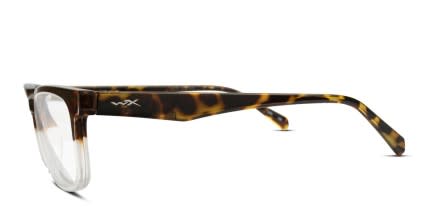 Wiley X Judge Brown, Clear glasses - Brown / Clear - Side View