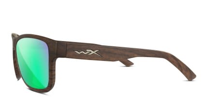 Wiley X Ovation Brown glasses - Brown - Side View