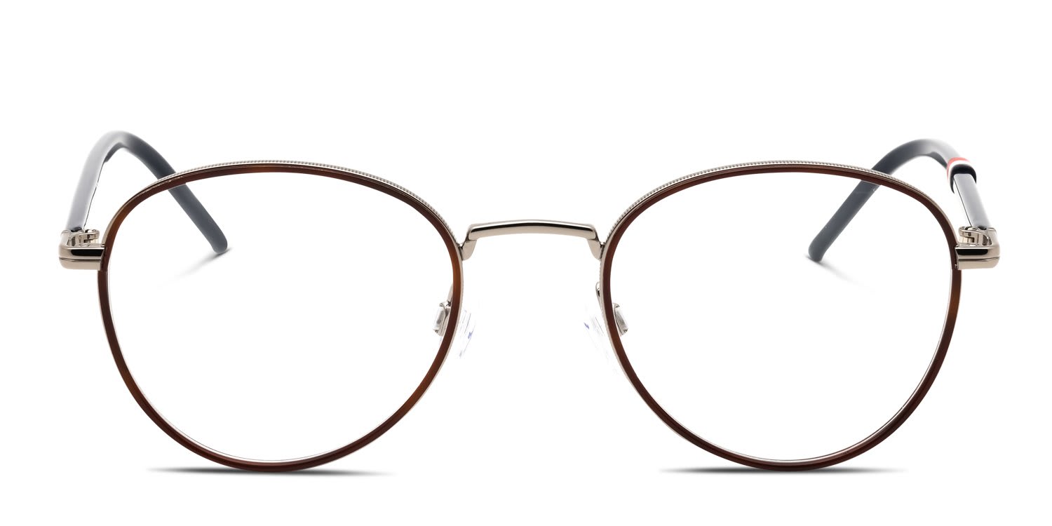 Tommy Hilfiger TH1687 Tortoise, Silver glasses - Tortoise / Silver - Frontal View