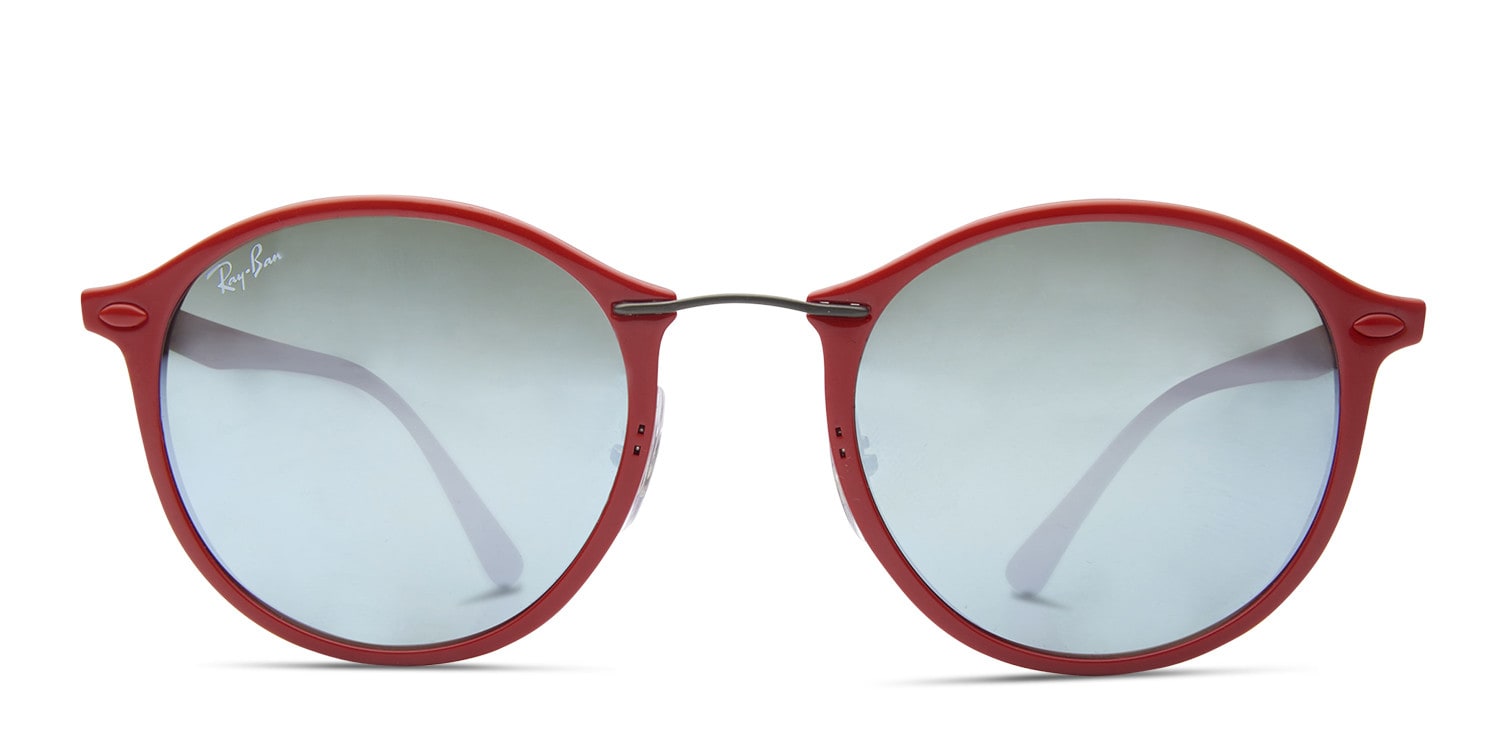 Ray-Ban 4242 Red Round Full Frame sunglasses - front