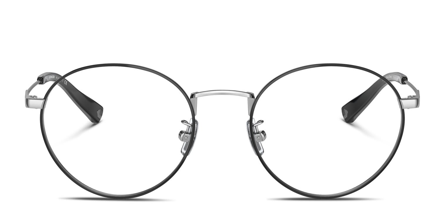 Coach HC5120 Black, Silver glasses - Black / Silver - Frontal View