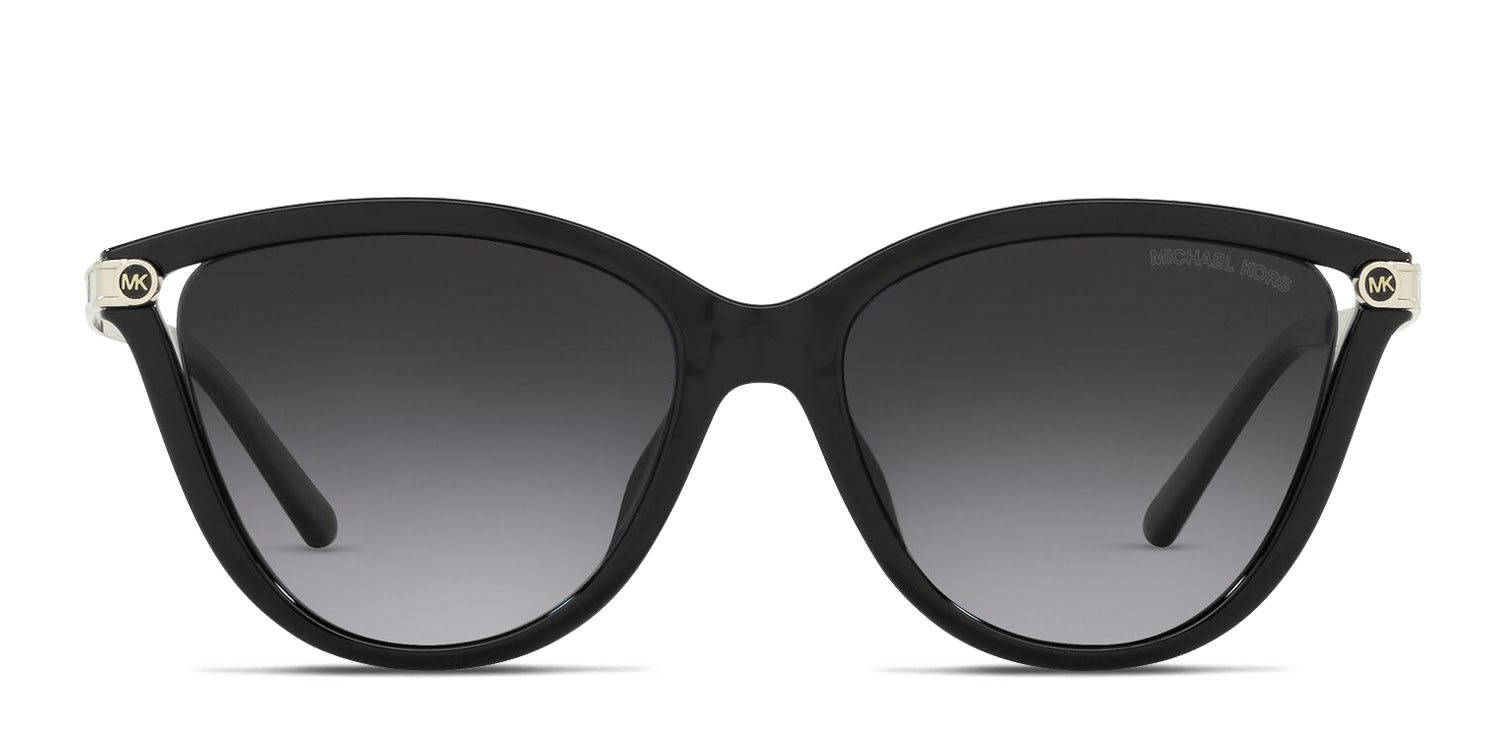 Michael Kors MK2139U Tulum black frame with grey gradient black lenses