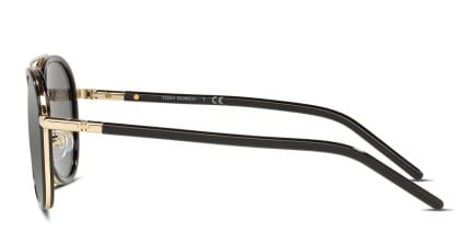 Tory Burch TY6089 Black , Gray glasses - Black / Gray - Side View