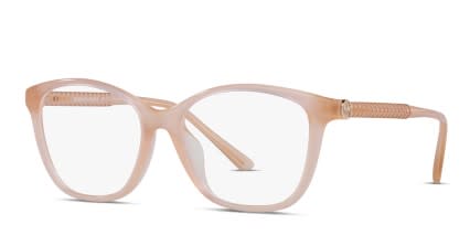 Michael Kors MK4103U Boulder Pink glasses - Pink - Angle View