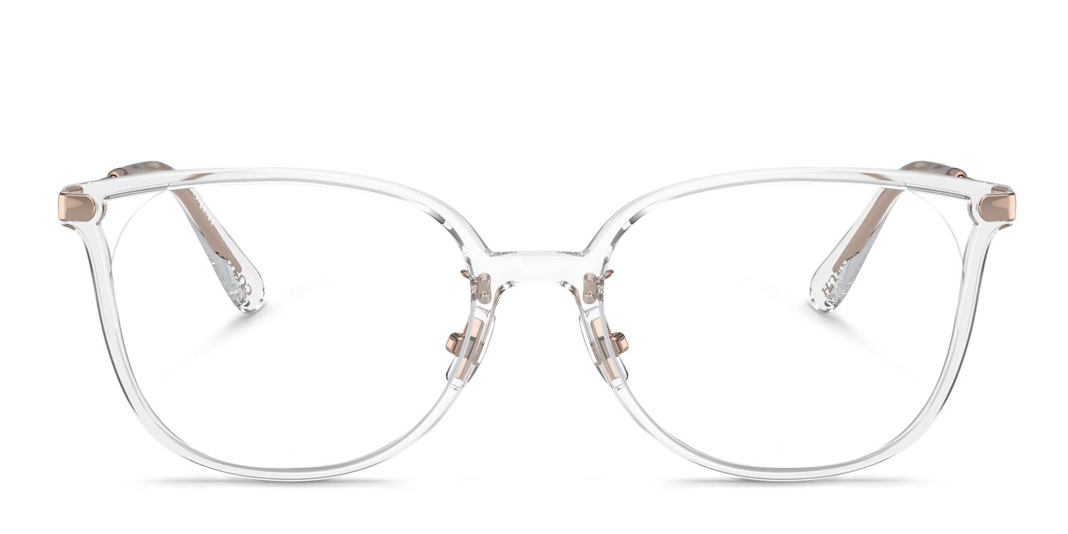 Coach HC6214D Clear glasses - Clear - Frontal View