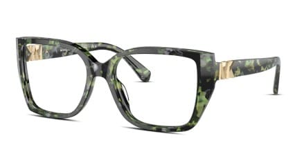 Michael Kors MK4115U Castello Green, Tortoise glasses - Green / Tortoise - Angle View