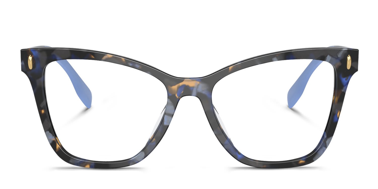 Tory Burch TY2142U Blue, Tortoise glasses - Blue / Tortoise - Frontal View