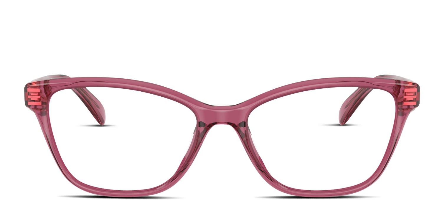 Coach HC6243U Clear, Red glasses - Pink - Frontal View