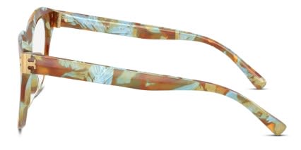 Tory Burch TY2154U Blue, Bronze, Tortoise glasses - Blue / Bronze / Tortoise - Side View