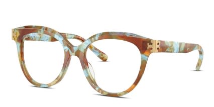 Tory Burch TY2154U Blue, Bronze, Tortoise glasses - Blue / Bronze / Tortoise - Angle View