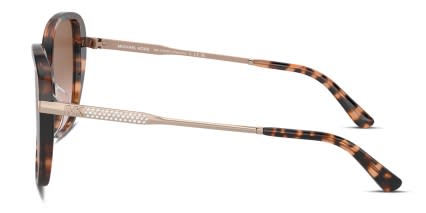 Michael Kors MK2185BU Flatiron Pink, Tortoise glasses - Pink / Tortoise / Brown - Side View