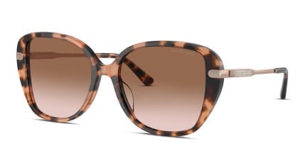 Michael Kors MK2185BU Flatiron Pink, Tortoise glasses - Pink / Tortoise / Brown - Angle View
