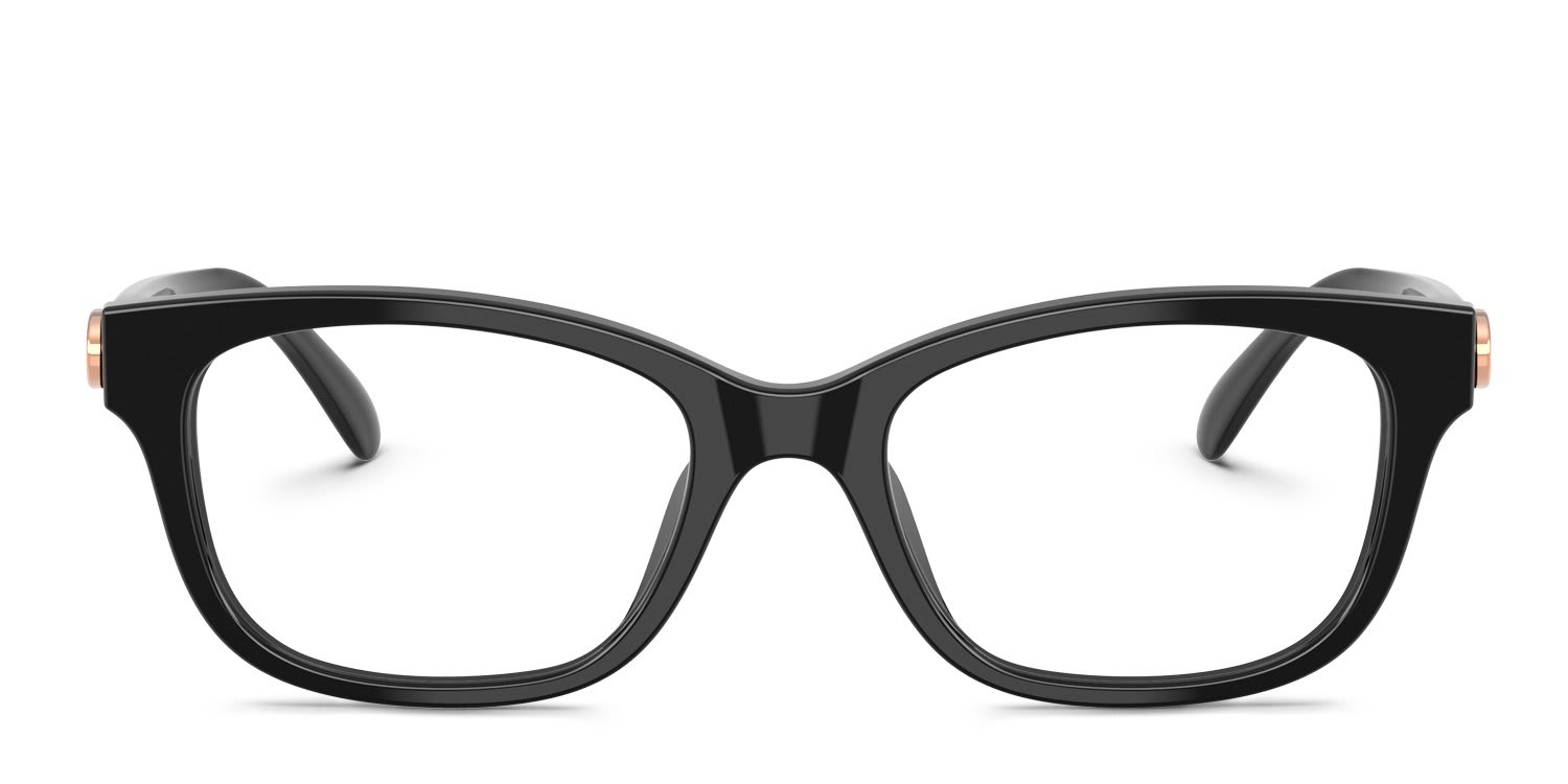 Coach HC6257U Black glasses - Black - Frontal View