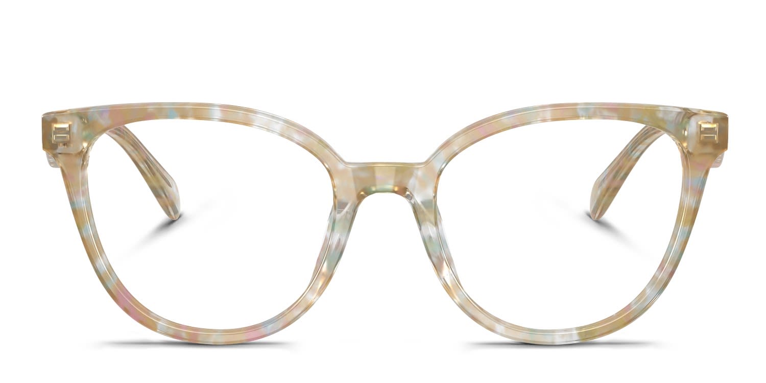 Coach HC6259U Brown glasses - Brown - Frontal View