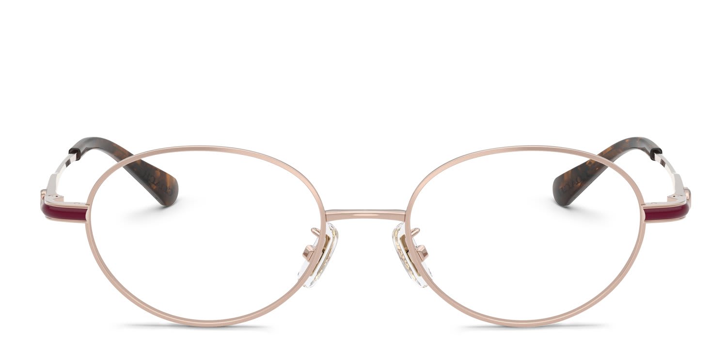 Coach HC5189TD Pink, Gold glasses - Pink / Gold - Frontal View