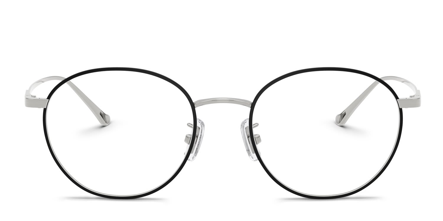 Coach HC5190TD Silver, Black glasses - Silver / Black - Frontal View