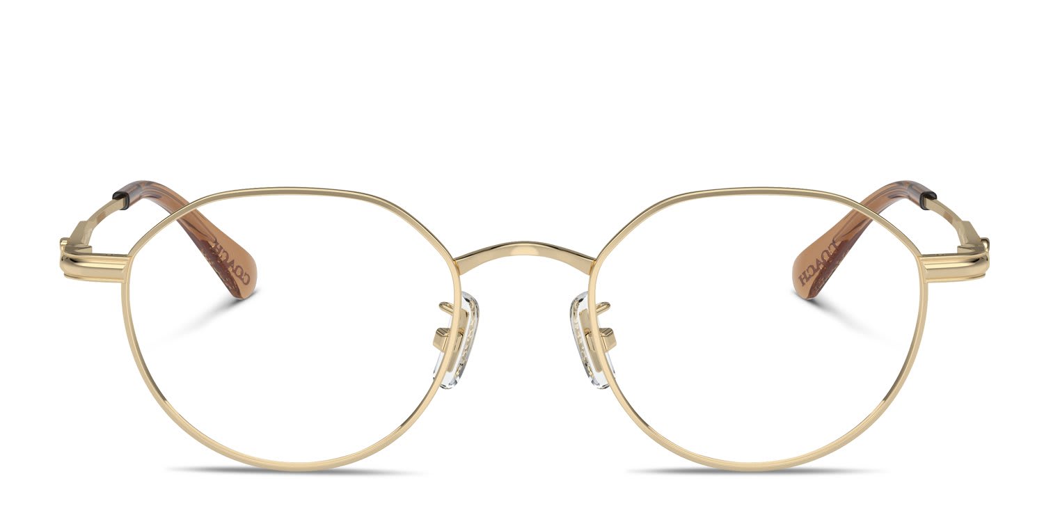Coach HC5173TD Gold glasses - Gold - Frontal View