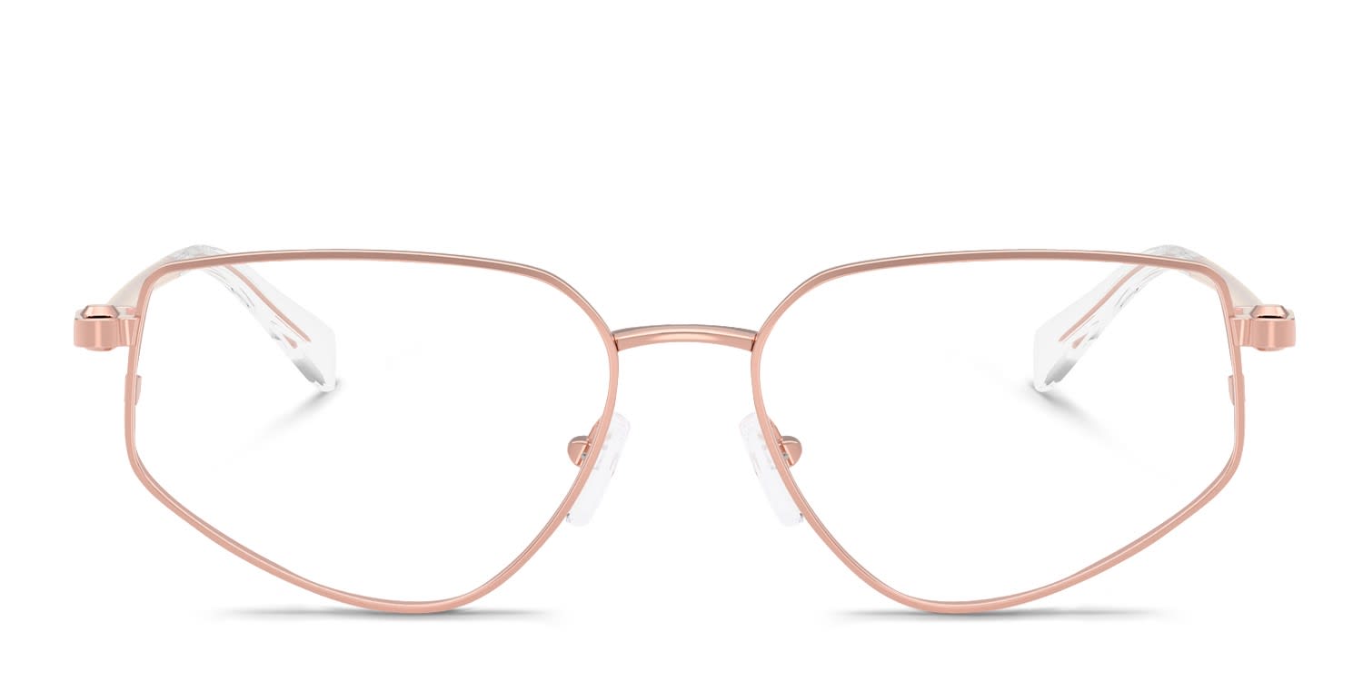 Michael Kors MK3088 Mendoza Pink, Gold glasses - Pink / Gold - Frontal View