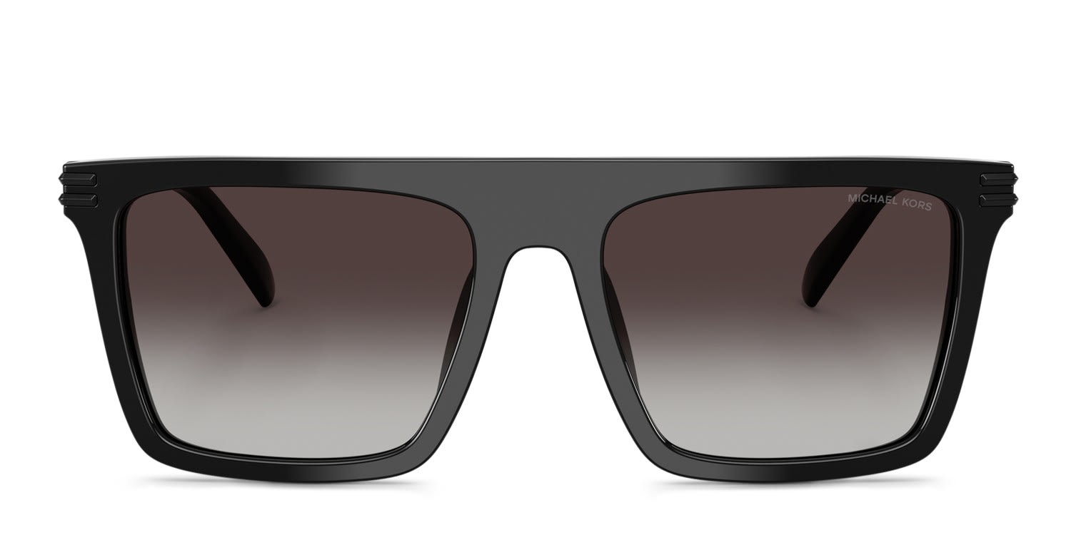 Michael Kors MK2249U Edgewater Black, Gray glasses - Black / Gray - Frontal View