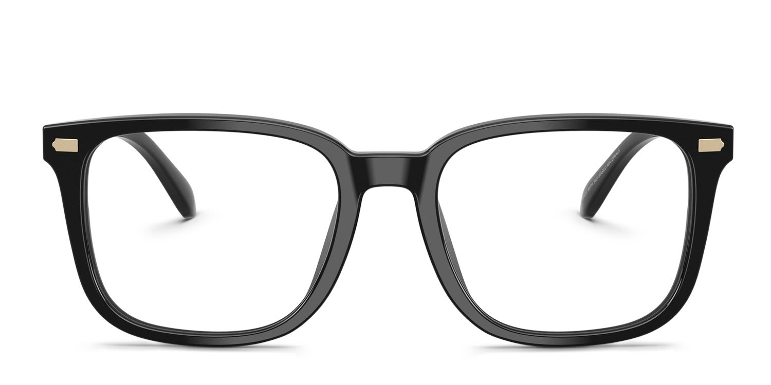 Coach HC6276U Black glasses - Black - Frontal View
