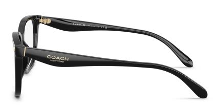 Coach HC6276U Black glasses - Black - Side View