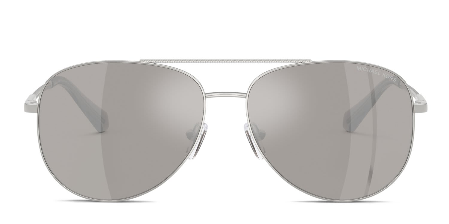 Michael Kors MK1172 Perledo Silver glasses - Silver - Frontal View