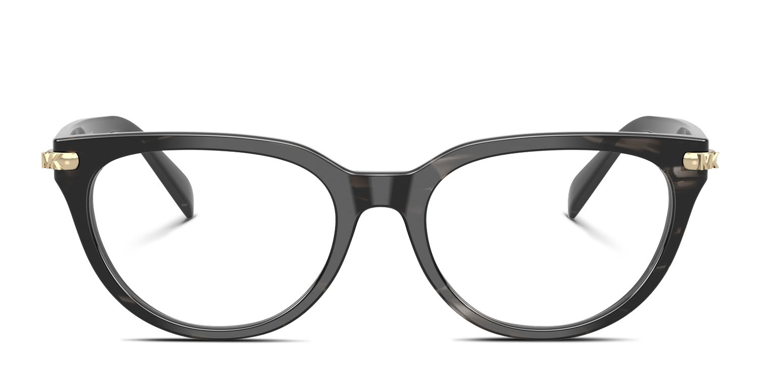 Michael Kors MK4168D Casper Black, Brown glasses - Black / Brown - Frontal View