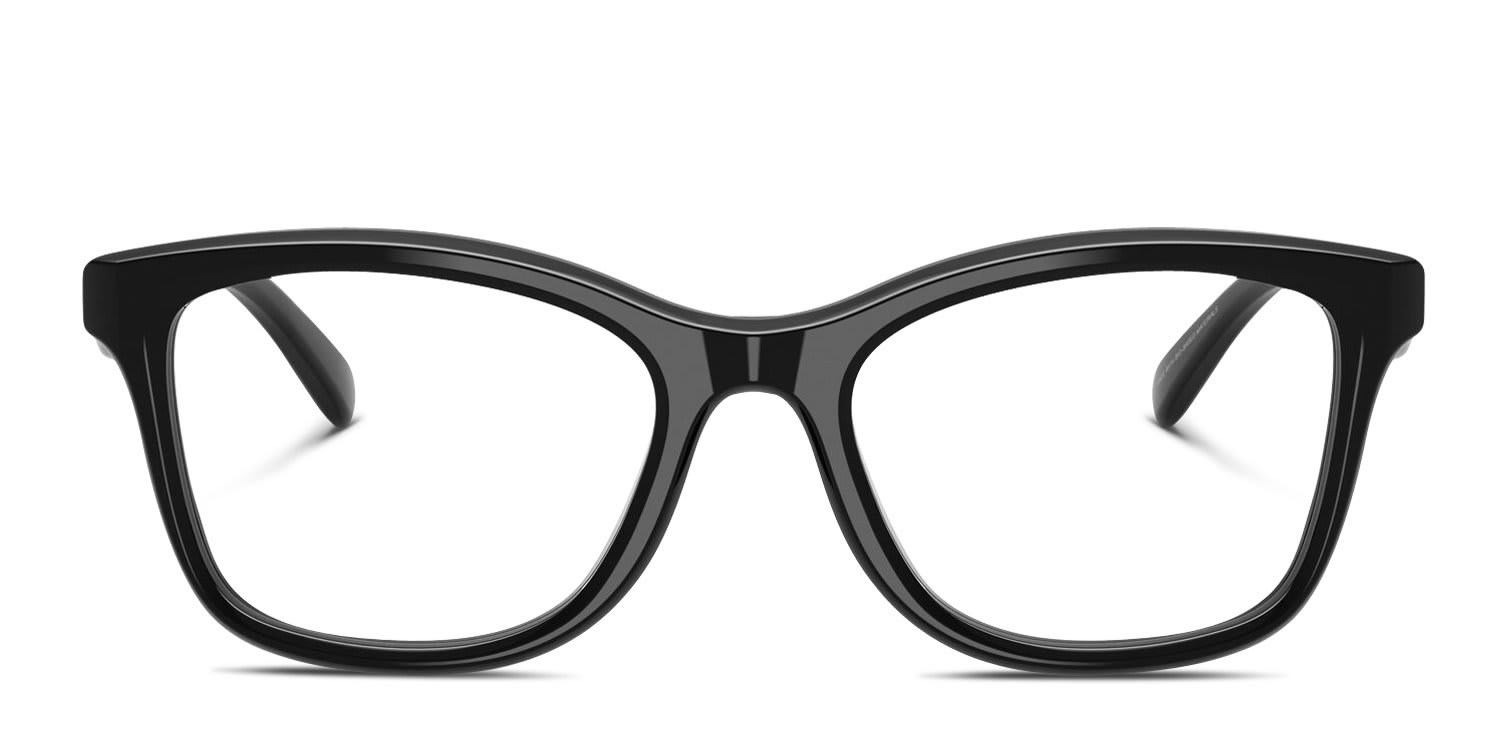 Coach HC6286U Black glasses - Black - Frontal View