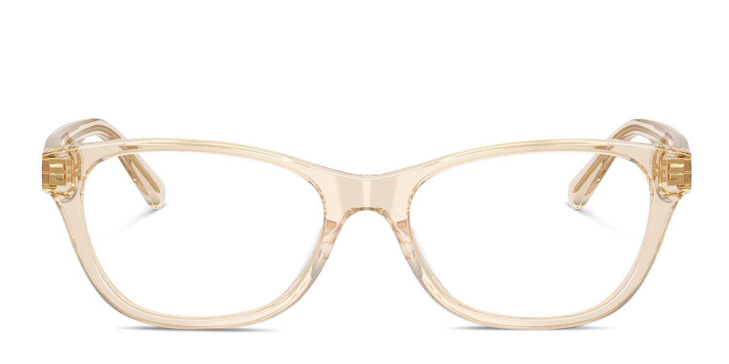 Tory Burch TY2172D Clear, Beige glasses - Clear / Beige - Frontal View