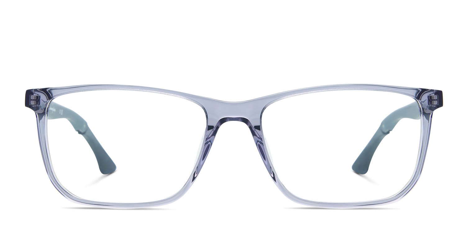 Champion Flow Gray, Clear glasses - Gray / Clear - Frontal View